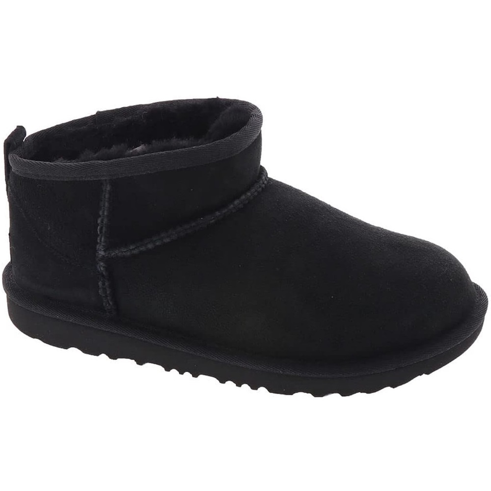 Classic Black big kids or women’s Ankle Boots